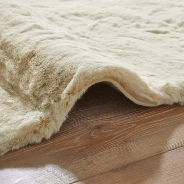 Consept Looms Heavenly Super Deep Pile HEA101 Shell Beige Shaggy Textured Modern Rug