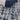 Asiatic London Mason Blueprint Blue Cotton Traditional Abstract Rug