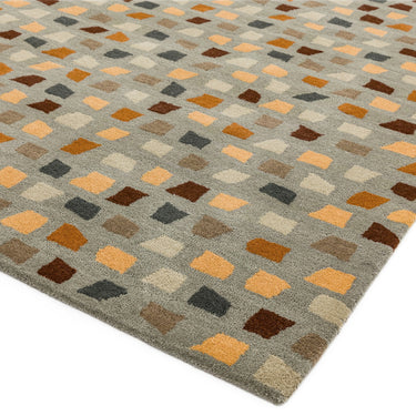 Reef Pixel RF07 Dotted Pattern Hand Tufted Rug in Multicolours 120 X 170 cm