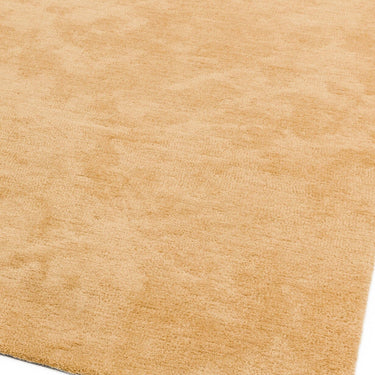 Asiatic London Milo Short Pile Yellow Shaggy Traditional Modern Rug