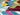 Spectra Ocala Bright Multi Coloured Polypropylene Geometric Textured Rug