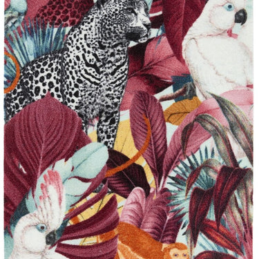 My Studio Exotic Palms Non-Slip Kitchen Home Entrance Runner Hall Rug in Multi Colours 65x150 cm