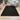 My Black Washable Non-Slip Polypropylene Shaggy Doormat - Small 80x120 cm (2'6"x4')
