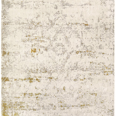 Origins Persia Silky Art Gold Hand-Loomed Viscose Traditional Vintage Rug