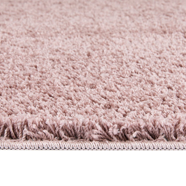 Howler & Scratch Washable Non Slip Shaggy Rug in Nude Pink