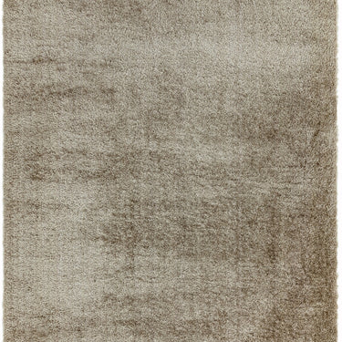 Payton Shaggy Rug Soft Fluffy Living Room Bedroom Silky Shimmer Mink Rug