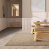 Asiatic London Boden Bobble Sand Beige Washable Wool Polypropylene Textured Rug - Medium 120x170 cm (4'x5'6")