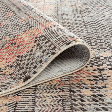 Alia 860GL Short Pile Rose Polypropylene Traditional Modern Hallway Runner Rug