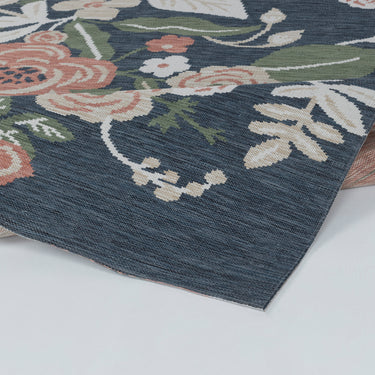 Shifu In & Outdoor Modern Navy Blue Rug