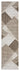 Orbit Tundra 3D Beige Abstract Geometric Textured Hallway Runner Rug