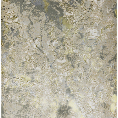 Aurora AU04 Galaxy Metallic Beige Gold Modern Shiny Abstract Marbled Pattern Rug