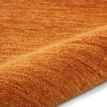 Calvin Klein Linear Glow CK206 Pure Hand Made Wool Rust Orange Rug in 236x330 cm