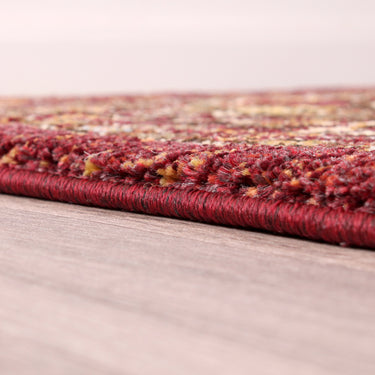 URCO Cashmere 5568 Red Extra Oriental Traditional Floral Kilim Rug 200x290 cm
