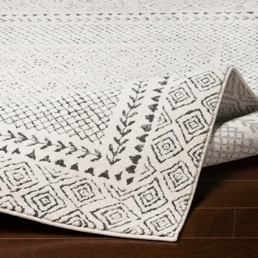 Bahar Geometric Global Skandi Grey, Charcoal & Light Beige Rug