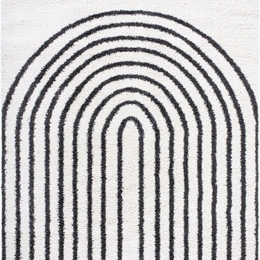 Birmingham Global Plush Soft Pile Black Rug