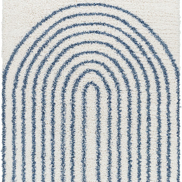 Birmingham Global Plush Soft Pile Blue Rug