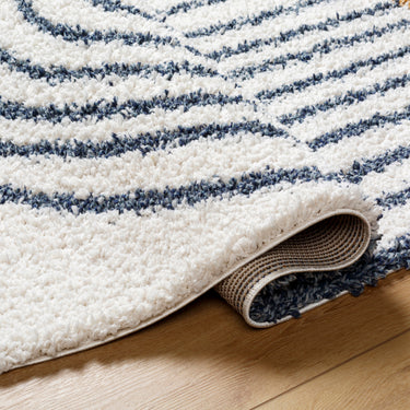 Birmingham Global Plush Soft Pile Blue Rug