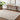 Birmingham Modern Checkboard Soft Plush Pile Shaggy Brown, Ivory & Tan Rug