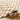 Birmingham Modern Checkboard Soft Plush Pile Shaggy Yellow, Ivory & Tan Rug - Design BMM2323-6