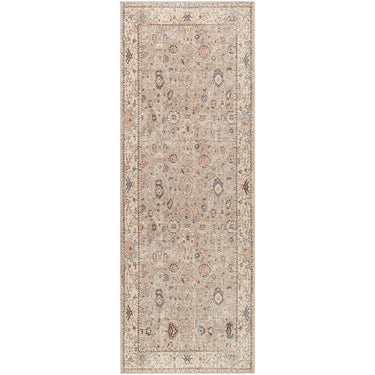 Davina Becki Owens Vintage Traditional Vintage Boho Runner Brown