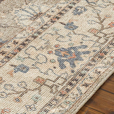 Davina Becki Owens Vintage Traditional Vintage Boho Runner Brown, Medium Gray & Light Beige Rug
