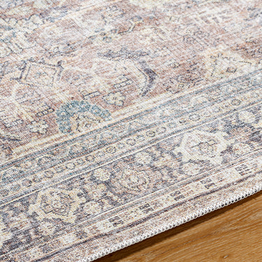 Darling Becki Owens Traditional Washable Grey Rug
