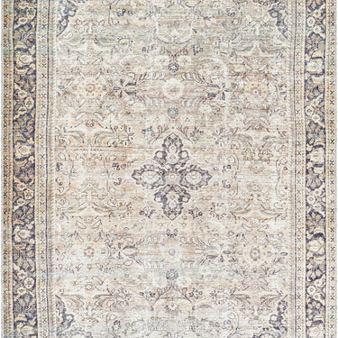 Darling Becki Owens Traditional Washable Grey Rug