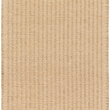 Kimi Becki Owens Modern Solid And Border Fringe Runner Brown