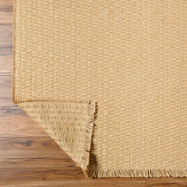 Kimi Becki Owens Modern Solid And Border Fringe Runner Brown