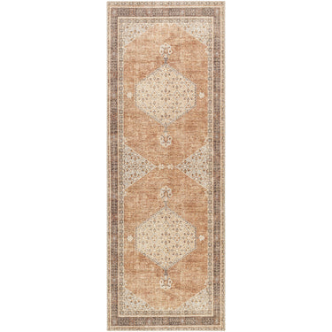 Lila Becki Owens Vintage Traditional Vintage Boho runner Brown
