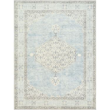 Lila Becki Owens Vintage Traditional Vintage Boho Blue Rug