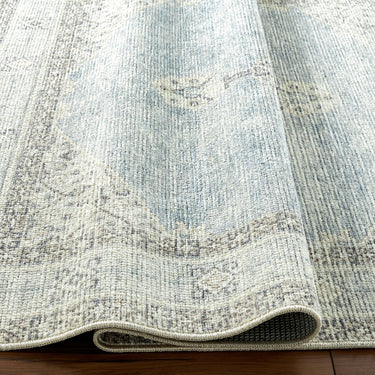 Lila Becki Owens Vintage Traditional Vintage Boho Blue Rug