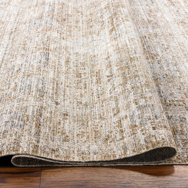 Margaret Becki Owens Traditional Washable Brown Rug