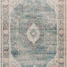 Marlene Becki Owens Vintage Traditional Vintage Boho Oriental Blue, IceBlue & Cream Rug - Small Plus 117x170 cm (3'10'' x 5'7'')