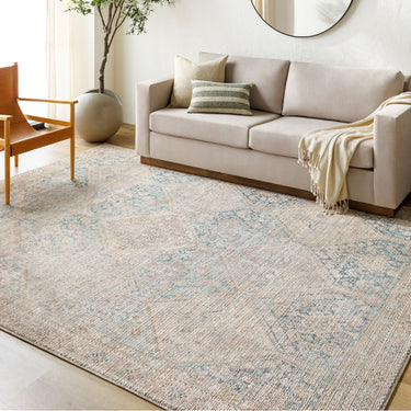 Marlene Becki Owens Vintage Traditional Vintage Boho Neutral Rug