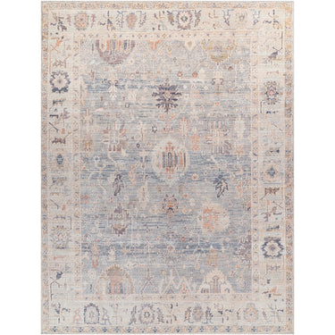 Marlene Becki Owens Vintage Traditional Vintage Boho Grey Rug