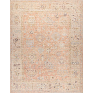 Marlene Becki Owens Vintage Traditional Vintage Boho Pink Rug