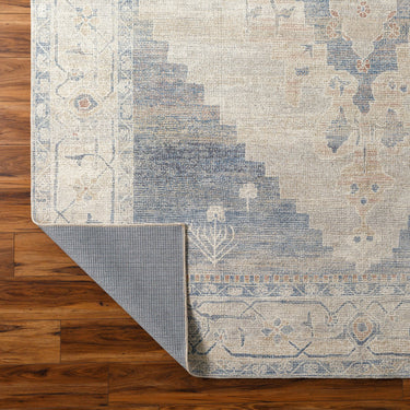 Luca Becki Owens Vintage Traditional Vintage Boho Blue Rug