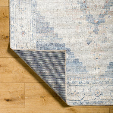 Luca Becki Owens Vintage Traditional Vintage Boho Blue Rug