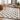 Beni Shaggy Modern Cream & Black Rug
