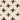 Beni Shaggy Modern Cream & Black Rug