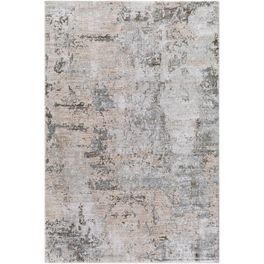 Brunswick Abstract Modern Beige & Beige Grey Blue Rug - Design BWK2308 - Large Plus 152x225 cm (5' x 7'5'')