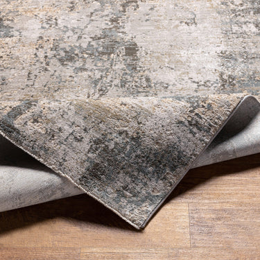 Brunswick Abstract Modern Beige & Beige Grey Blue Rug - Design BWK2308