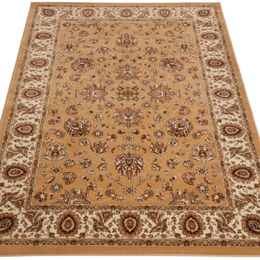 Consept Looms Grand Heritage GH102 Million Point Classic Beige Polypropylene Persian Oriental Traditional Rug