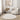 Olsen Ridge Bohomian Hand Carved Sustainably New Zeland Wool Cream White Circle Round Rug in 150 x 150 cm