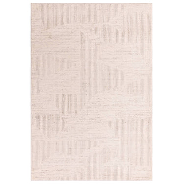 Asiatic London Axel AX04 Chevron Ivory Cream Polypropylene Textured Scandi Rug