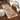 City CIT2339 Scandi Painted Stripes Orange Multicolour Washable Jute Polypropylene Abstract Rug - Runner 80x220 cm (2'6"x7'3")