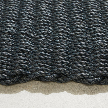 My Rope Black Doormat 45x75 cm