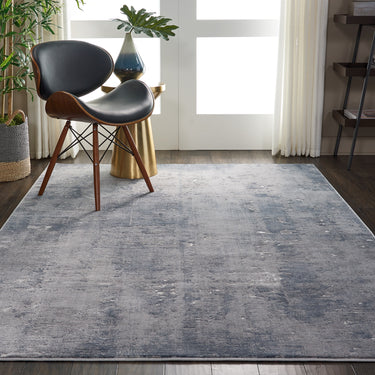 Rustic Textures RUS05 Modern Abstract Rug in Grey