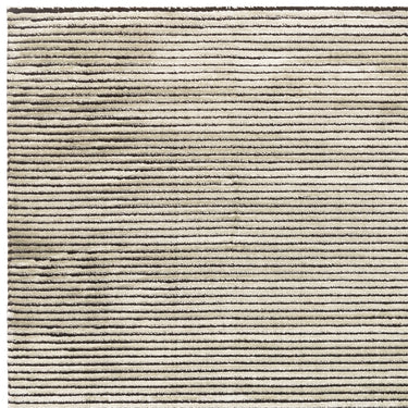 Asiatic London Kuza Stripe Soft Silky Velvety Khaki Polypropylene Abstract Textured Distressed Rug